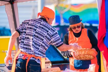 Rivadavia celebró su primer Festival del Churro con gran convocatoria