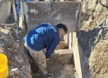 Hidráulica inició cortes de agua a usuarios morosos en Sarmiento