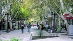 Fotos que cuentan la historia de una peatonal que tuvo varios cambios