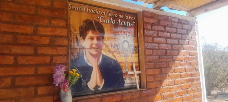 Una comunidad jachallera cuenta con el primer oratorio en honor a Carlo Acutis