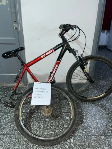 Detuvieron a dos jóvenes acusados de encubrir una bicicleta robada en Ullum