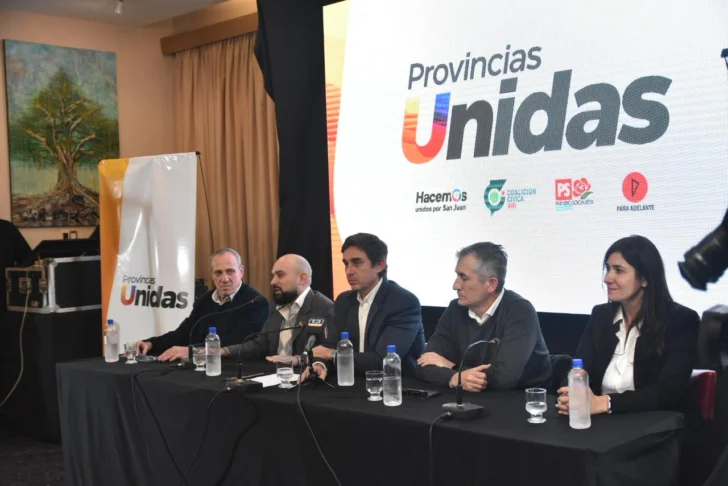 Se presentó “Provincias Unidas” en San Juan con apoyo de Schiaretti y Fein