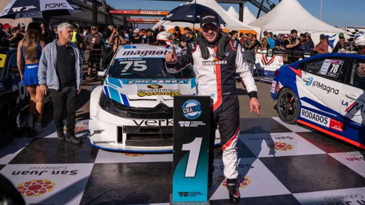 Matías Frano debutó con triunfo en la séptima fecha del Turismo Carretera 2000