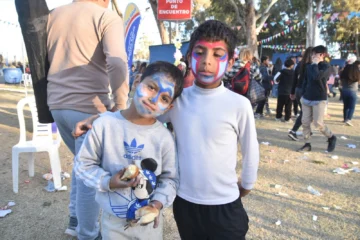 Mirá quiénes fueron a disfrutar del festejo del Día del Niño en Santa Lucía