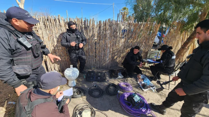 Robo en Pocito: recuperaron objetos y hallaron un invernadero con marihuana
