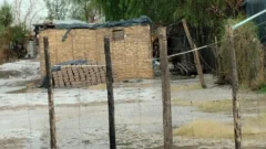 Debieron evacuar a una familia en La Chimbera por las fuertes lluvias