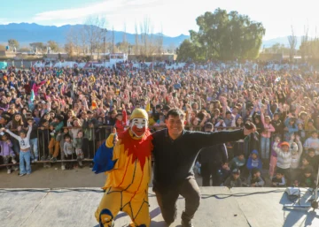 Jáchal celebró el Día del Niño con una multitudinaria fiesta