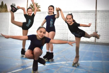 Las pequeñas patinadoras sanjuaninas que van por su sueño de competir en San Luis