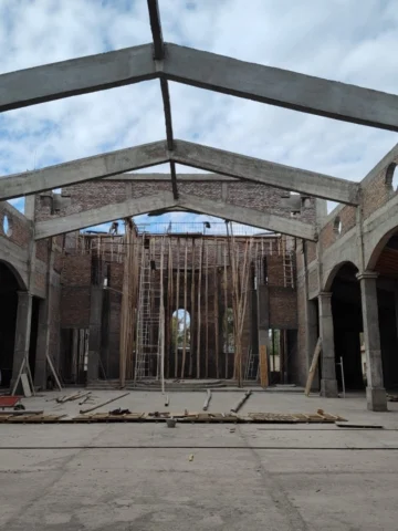Paso a paso, así avanza la obra del Santuario de San Expedito