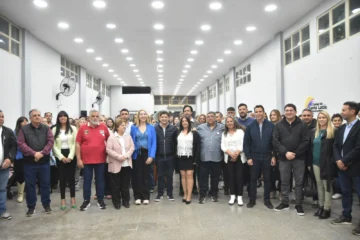 Fuerte inversión en obra pública en Santa Lucía: remodelaron una conocida unión vecinal