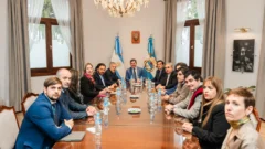 Orrego recibió a sus pares para fortalecer la alianza en torno a la minería