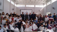 Día del Niño: Caleras San Juan sorprendió con regalos a 3 escuelas