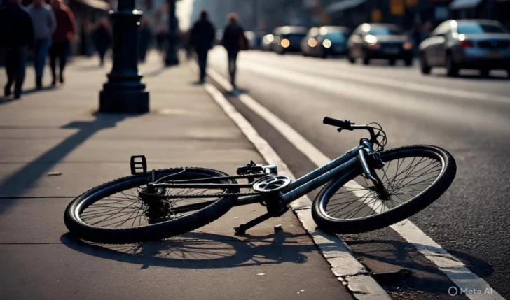 Tragedia vial: un ciclista murió tras ser atropellado por un colectivo