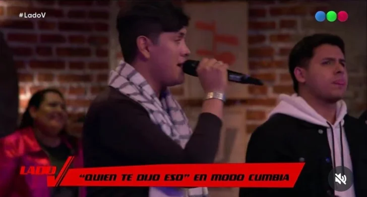 William, el sanjuanino que pasó por La Voz y brilló con una cumbia en Lado V
