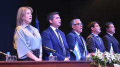 Orrego encabezó el Encuentro de Seguridad en Eventos Deportivos