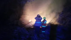 Bomberos salvaron una casa de un incendio en Pocito