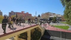 Por una nueva amenaza de bomba evacuaron el centro Cívico
