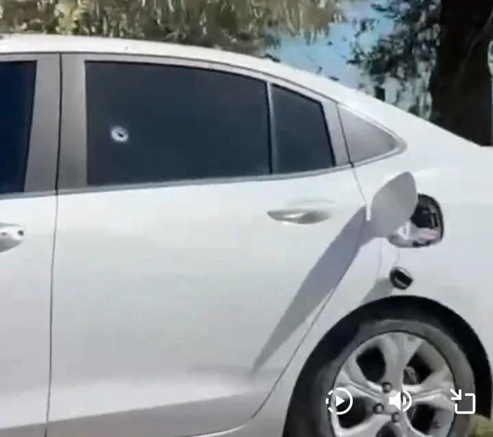 Video: Hallaron muertos a un hombre y una mujer en un auto tiroteado
