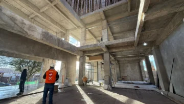 Mirá cómo avanza la obra del Centro Judicial de Jáchal