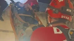 Intentó rescatar a su gato y cayó abruptamente desde un 3º piso