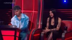 “No me invites más”: desacuerdos entre Cazzu y Luck Ra en “La Voz”