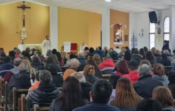 En fotos: masiva demostración de fe a San Cayetano en Chimbas