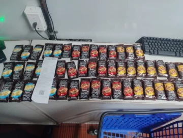 ¡Cortá con la dulzura!: sorprendieron a un sanjuanino que robó 50 chocolates