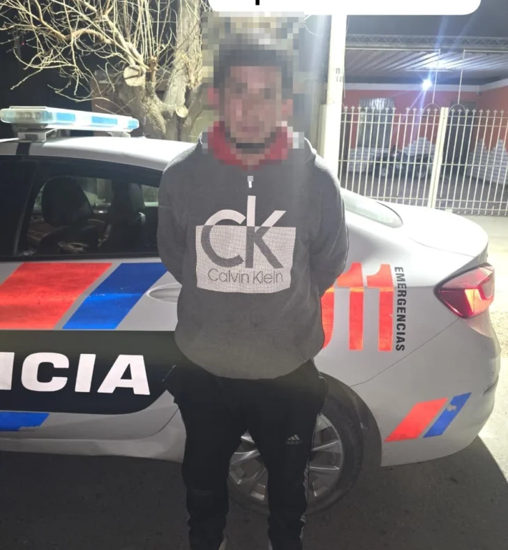 Cayó “Kity” por violento robo a punta de tijera en Caucete
