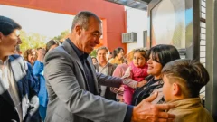 Fabián Martín recorrió el operativo “San Juan Cerca” en San Martín