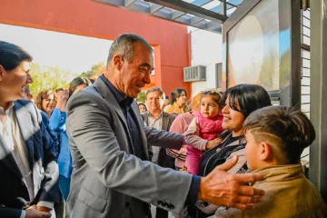 Fabián Martín recorrió el operativo “San Juan Cerca” en San Martín