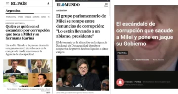 Medios del mundo hablan del “Mani pulite en la Argentina” del gobierno de Milei
