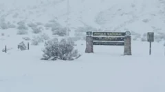 Temporal de Santa Rosa, con aguanieve y nevadas en San Juan