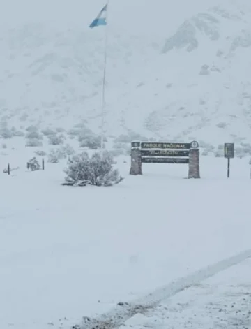 Temporal de Santa Rosa, con aguanieve y nevadas en San Juan