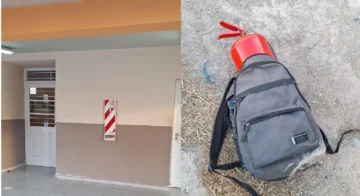 Intentó robar en la Escuela ARA San Juan y lo detuvieron