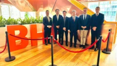 Orrego se reunió con autoridades de BHP y Vicuña en Australia