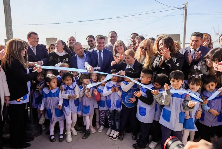 Más escuelas: Orrego inauguró la ENI N° 72 en Caucete