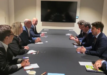 En Adelaida, Orrego intensifica vinculaciones para potenciar San Juan