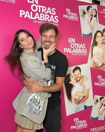 ¿Solo compañeros de escena? Gimena Accardi y Andrés Gil, juntos en Bahía Blanca