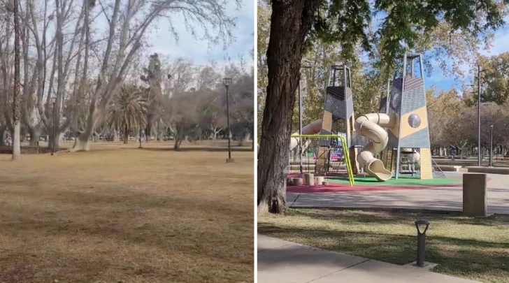 Video: el antes y el después del Parque de Mayo con la llegada del Patio de Juegos