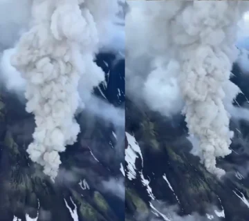 Alerta en Rusia: tras 400 años inactivo, entró en erupción el volcán Krasheninnikov