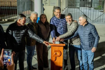 El intendente Fabian Aballay inauguró la segunda etapa del Paseo La Rinconada en Pocito
