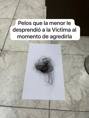 Se conocieron las fotos de la brutal agresión a la directora de una escuela de Santa Lucía