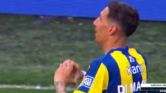 El impactante golazo olímpico de Ángel Di María contra Boca
