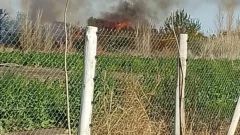 Preocupación en Pocito por un voraz incendio