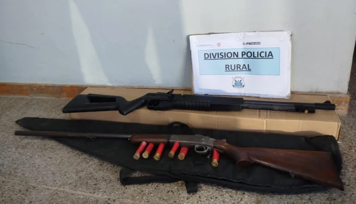 Secuestraron armas de fuego durante un allanamiento en San Martín