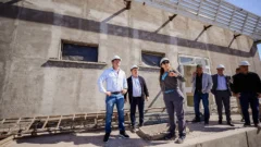 El nuevo Hospital de Angaco al 68% de avance: Orrego recorrió las obras
