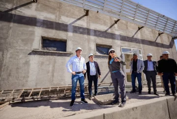 El nuevo Hospital de Angaco al 68% de avance: Orrego recorrió las obras