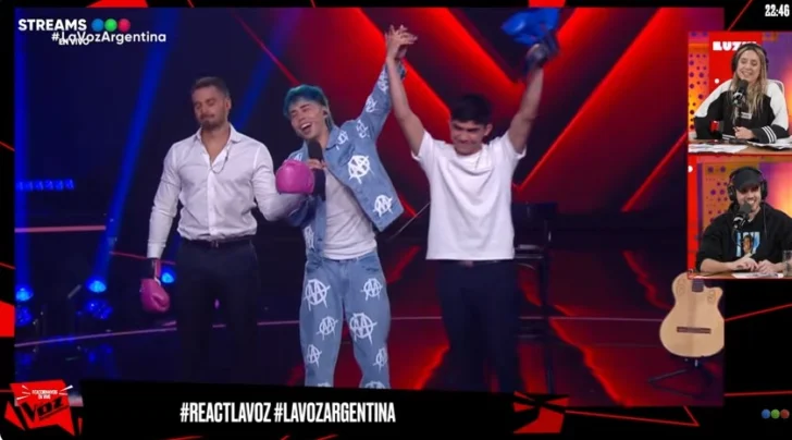 Jaime Muñoz dio cátedra de canto y ¡boxeo! en “La Voz Argentina”