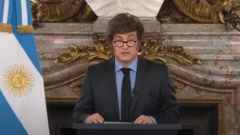 Milei presentó el Presupuesto y aseguró que “lo peor ya pasó”