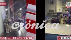 Terror en Crónica TV: un hombre con un cuchillo irrumpió en el canal y generó pánico